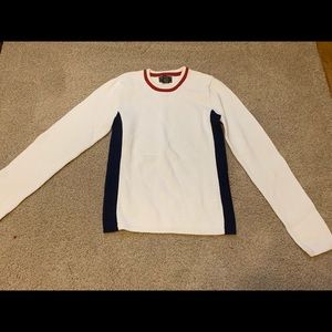 Boys cream colored cotton sweater